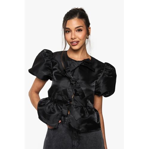 Blouse - Noir Femme 8 (Uk) Noir