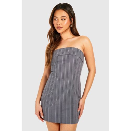 Robe Bustier - Gris Femme 38 (Eu) Gris