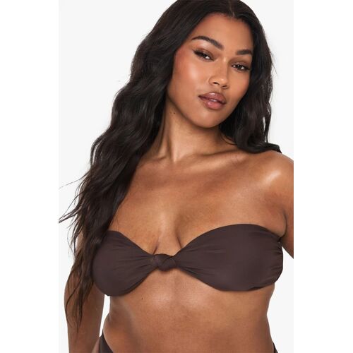 Haut De Maillot - Marron Femme 24 (Uk) Marron