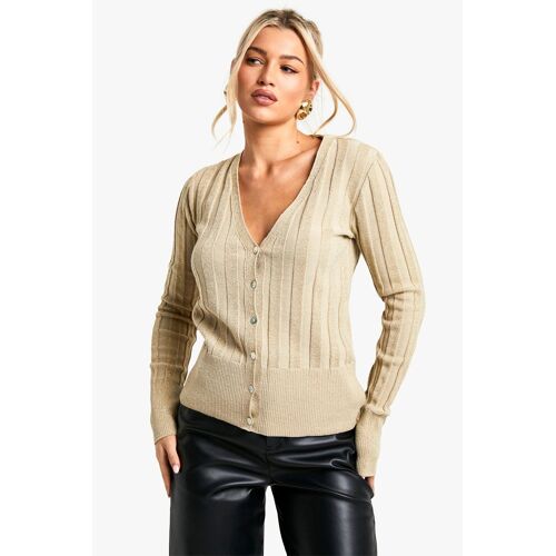 Gilet - Doré Femme Xs (Uk) Jaune