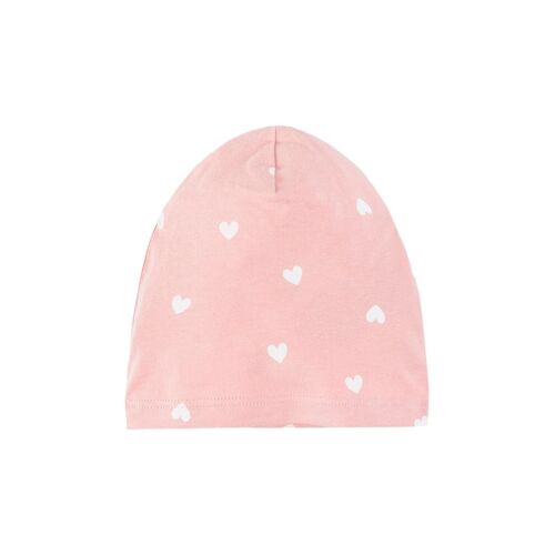 Bonnet - Rose Femme 48-50 Cm Blanc/Rose