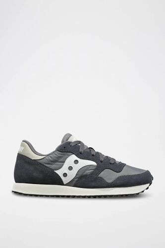 Chaussures D¿entraînement En Cuir Dxn Gris Foncé Gris