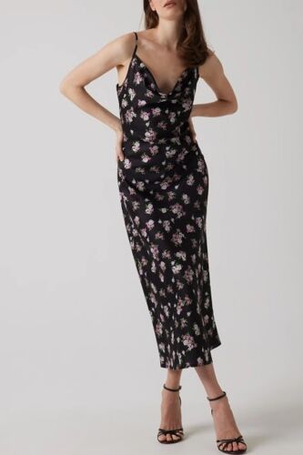 Robe Midi Akilina - Noir Femme Xs Noir