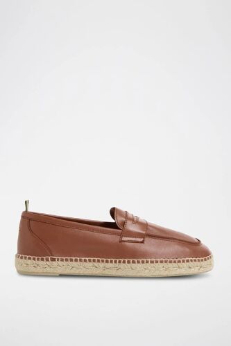Chaussures Espadrilles En Cuir Nacho Marrons Castañer Marron