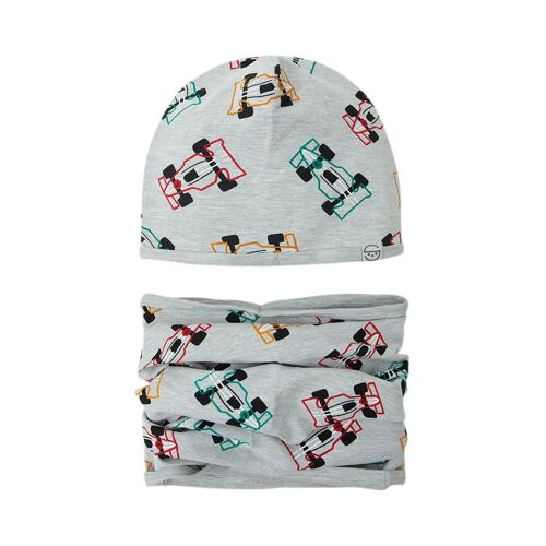 Bonnet - Gris Clair Chiné Homme 52 Cm Gris