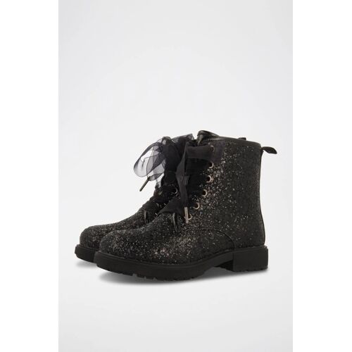 Chaussures Bottines Pailletées Noirs Gioseppo Noir