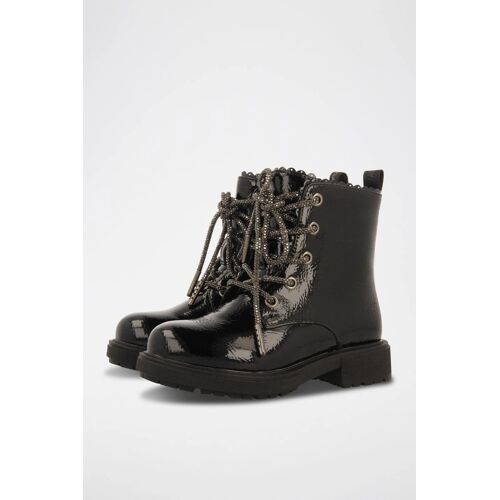 Bottines Vernies Noirs Gioseppo Noir/doré
