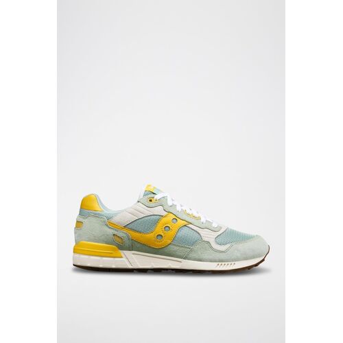 Baskets En Nubuck Shadow 5000 - Menthe Et Jaune Homme 36 Bleu