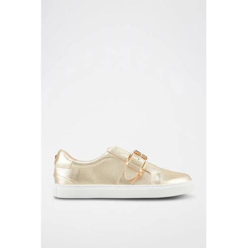 Baskets En Cuir Hedone Doré Femme 37 Doré