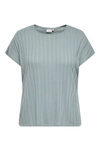 Top - Bleu-Gris Femme 42/44 (Eu) Plus Size Bleu/Gris