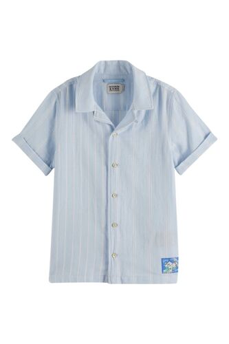 Chemise - Bleu Clair Homme Enfant (3 Ans Et +) Bleu