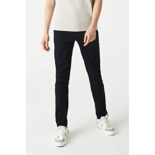 Pantalon Slim En Coton Biologique - Bleu Nuit Homme 38 (Fr) Blanc/Bleu/Vert