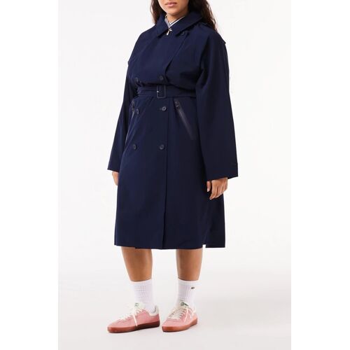 Manteau À Capuche - Bleu Marine Femme 36 (Fr) Bleu
