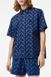 Chemise Relaxed - Bleu Marine Et Ciel Homme 46 (Fr) Bleu