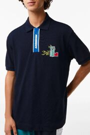 Polo Classic Fit En Coton Biologique - Bleu Marine Homme 2 (Fr) Bleu