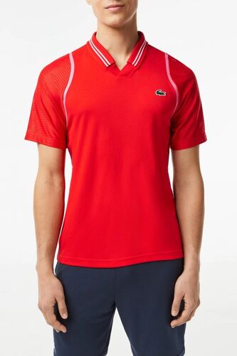 Polo Slim Lacoste Tennis X Daniil Medvedev - Rouge Homme 2 (Fr) Rouge