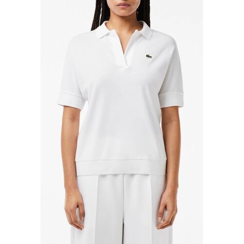 Polo Relaxed - Blanc Femme Xs (Fr) Blanc/Vert