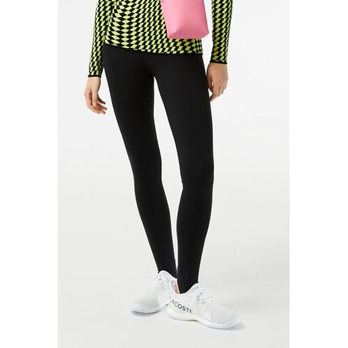 Legging Taille Haute - Noir Femme Xs (Fr) Blanc/Noir/Rouge