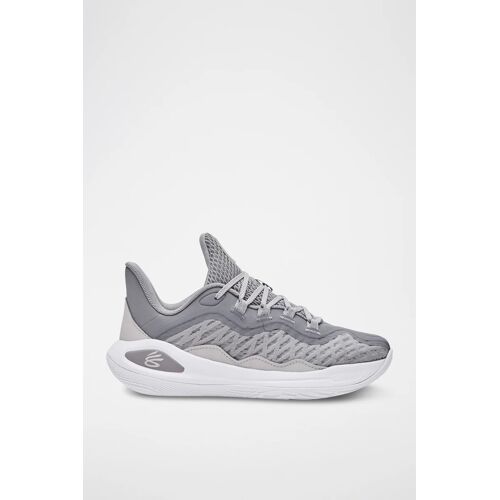 Chaussures De Basketball - Blanc Et Gris Foncé Homme Enfant (3 Ans Et +) Blanc/Gris