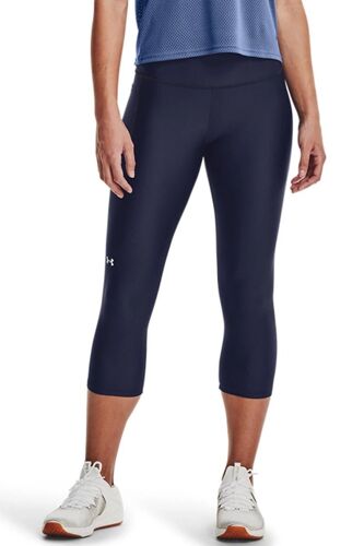 Legging D'entraînement Taille Haute Tech Hi Capri - Bleu Nuit Femme Xss (Us) Bleu