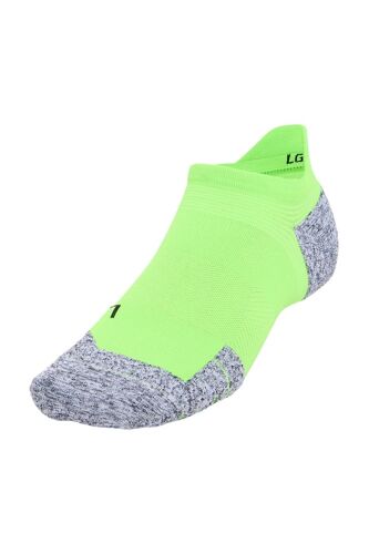 Chaussettes - Vert Fluo Et Gris Chiné Mixte Unisexe - Sans Genre Xl (Us) Noir/Vert/Gris
