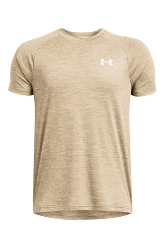 T-Shirt D¿Entrainement Tech 2.0 - Marron Chiné Homme Enfant (3 Ans Et +) Marron