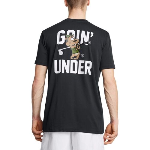 T-Shirt - Noir Homme Md (Us) Noir/Vert/Marron
