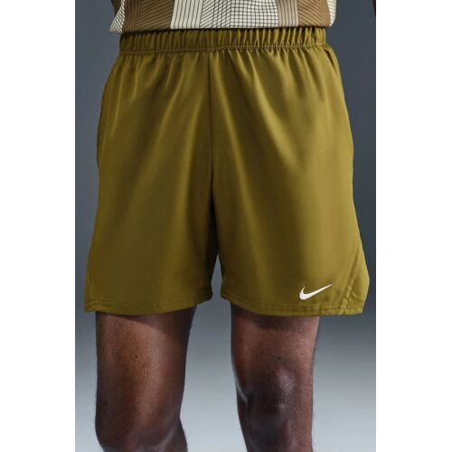 Short De Tennis Court Dri-Fit Victory - Vert Olive Homme M (Us) Blanc/Vert