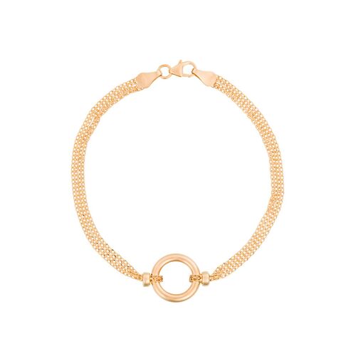 Bracelet Round - Or Jaune Femme Ns Doré