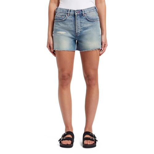 Short Relaxed En Jean - Bleu Femme 25 (Us) Bleu