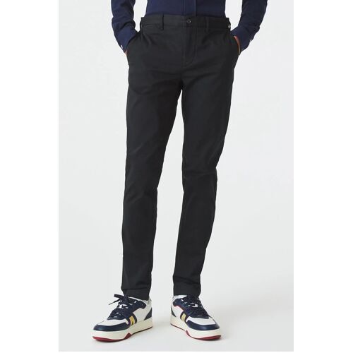 Chino Slim En Coton Biologique - Noir Homme 48 (Fr) Blanc/Noir/Vert