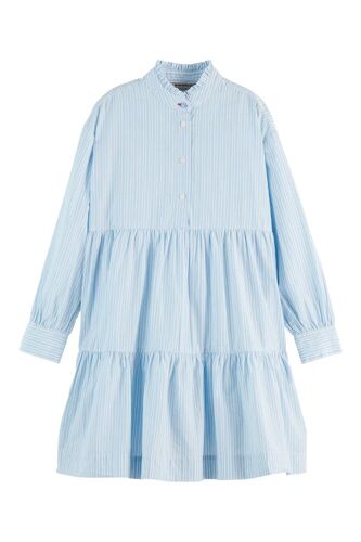 Robe - Bleu Clair Femme Enfant (3 Ans Et +) Blanc/Bleu