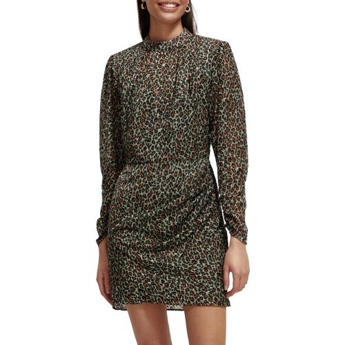 Robe Droite - Vert Femme 40 (Fr) Noir/Vert