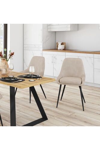 2 chaises Olivia - 47,5 x 79 x 54 cm