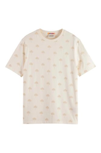 T-Shirt - Beige Homme S (Fr) Beige