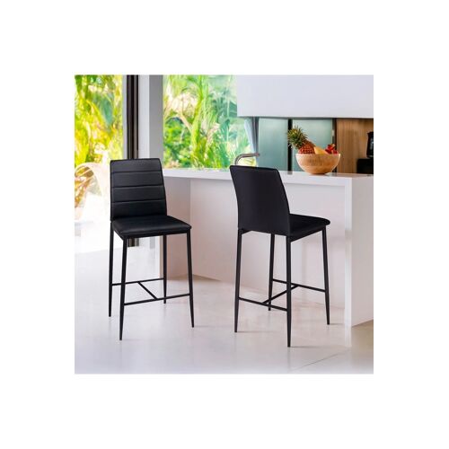 2 tabourets de bar Regilux - 43 x 100 x 52 cm