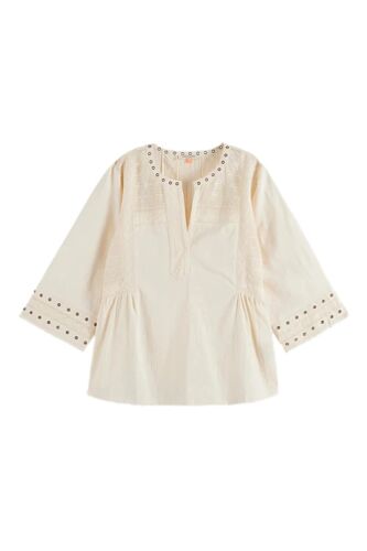 Blouse - Beige Femme 38 (Fr) Beige