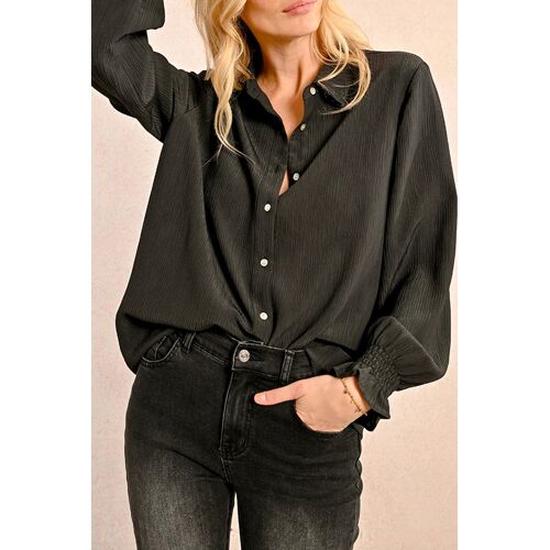 Chemisier - Noir - Molly Bracken Femme Xs Noir