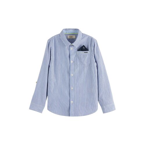 Chemise - Bleu Marine Homme Enfant (3 Ans Et +) Bleu