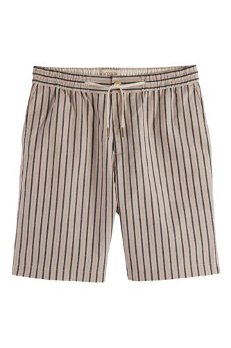 Bermuda En Lin - Blanc Homme 29 (Us) Blanc