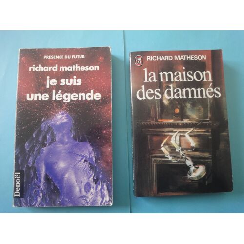 Lot De 2 Livres De Richard Matheson  (Épouvante)