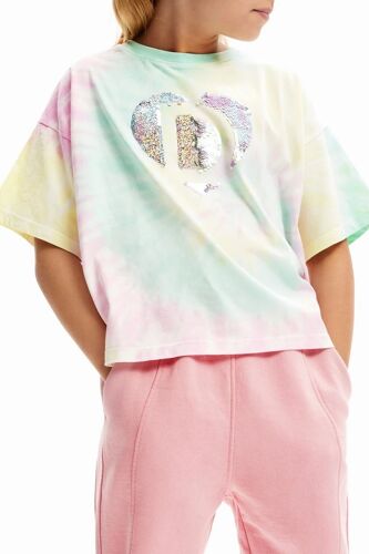 T-Shirt Tie And Dye - Rose Homme 3_4