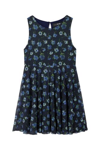Robe Sans Manches - Bleu Marine Femme 11_12