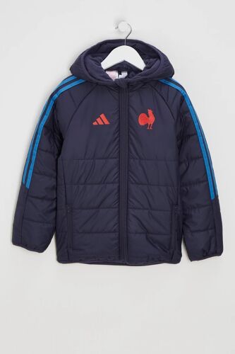 Doudoune À Capuche Equipe De France - Bleu Marine Homme Enfant (3 Ans Et +) Bleu