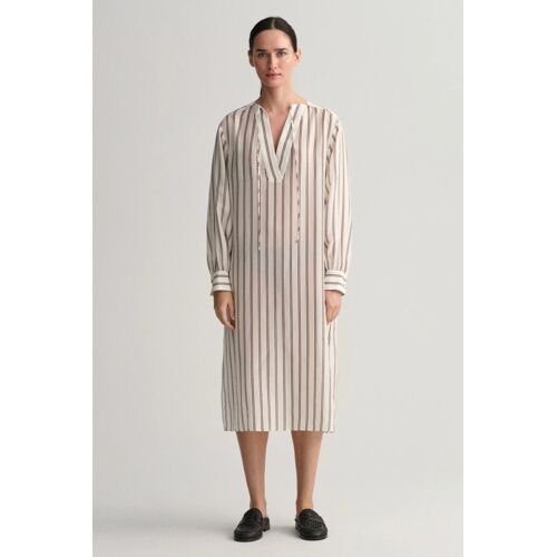 Robe Droite - Blanc Femme 44 (Fr) Blanc/Noir