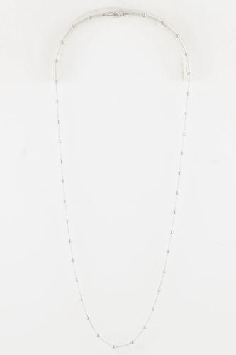 Chaîne Boule - Or Blanc Femme Taille Unique Jaune/Doré