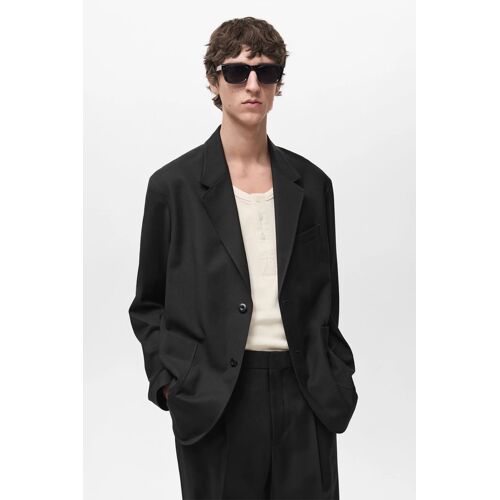 Veste Costume Relaxed-Fit - Noir Homme 50