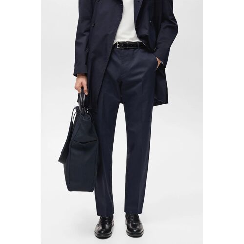 Pantalon Dublino Chino Slim-Fit - Bleu Nuit Homme 40