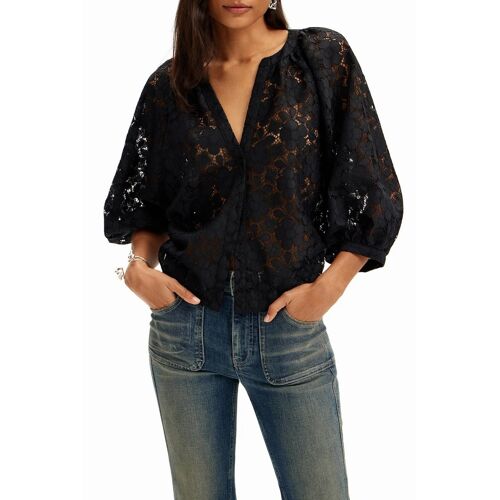 Chemisier Regular - Noir Femme S