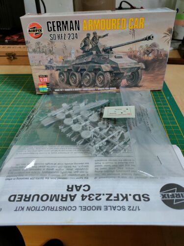 Maquette Camion Airfix 1/72 : Sd.Kfz 237 German Car-Airfix
